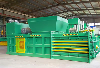 Automatic Hydraulic Horizontal Press for Waste Paper and Cardboard Automatic Hydraulic Horizontal Press for Waste Paper and Cardboard