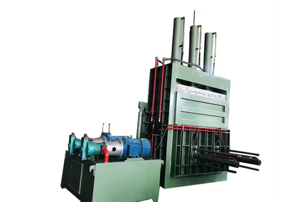 Vertical press for recycling waste paper Vertical press for recycling waste paper
