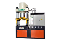 Hot and cold forging press for the manufacture of aluminum cans