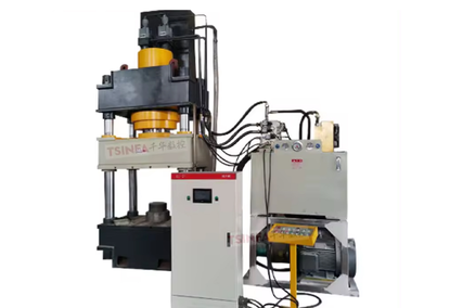 Hydraulic press for cold forging