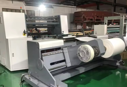Cutter and packaging machine for A3, A4, A5 paper formats