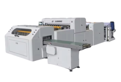 Cutter and packaging machine for A3, A4, A5 paper formats
