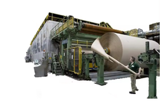 Cardboard box recycling and kraft paper production Machine