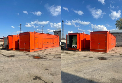 Gas-diesel generator (high voltage power plant) POLYIMPEX INT2600CTDF - 10.5 kV/2600 kW (available)