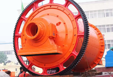 Ball mill for crushing ore