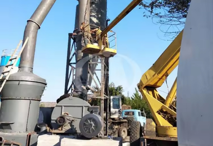 A gold mining mill