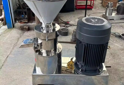 Equipment for the production of nut paste Equipment for the production of nut paste