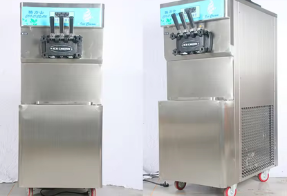 Stainless Steel Ice Cream Machine