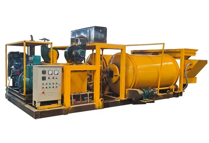 Small Bitumen Drum Mobile Asphalt Mixing System