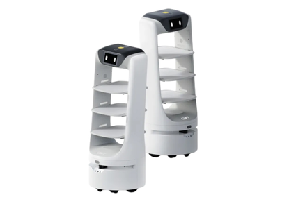 Robot waiter with remote deployment Robot waiter with remote deployment