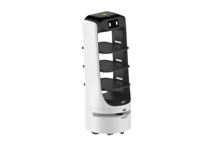 Robot waiter with remote deployment Robot waiter with remote deployment