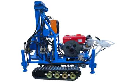 Tractor drilling rigs