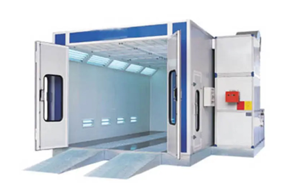 Painting chamber for furniture and metal coating