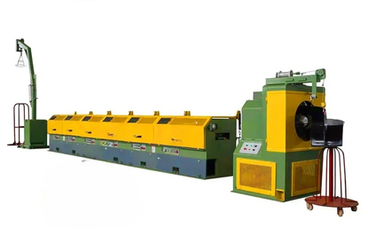 Straight-line wire drawing machine