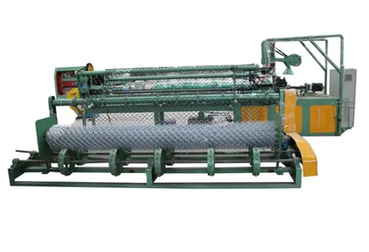 Automatic Diamond Galvanized Wire Mesh Weaving Machine