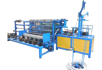 Fully Automatic «Chain Link» Type Mesh Making Machine Fully Automatic «Chain Link» Type Mesh Making Machine
