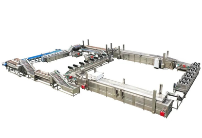 Potato Chips and French Fries Production Line