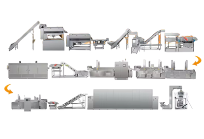 French Fries Mass Production Machine