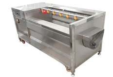 Semi-automatic potato processing plant