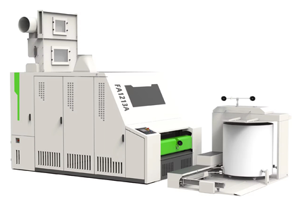 Carding machine for wool
