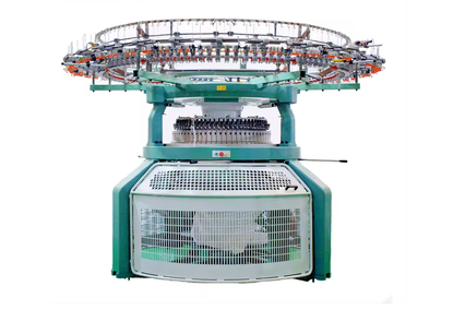 Circular Knitting Machine for Knitting Ribbed Cuffs 