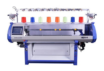 Computerized Single Cylinder Flat Collar Knitting Machine