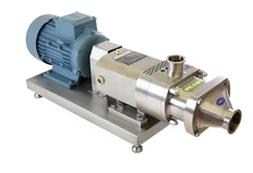 Industrial twin Screw pump for pumping chocolate