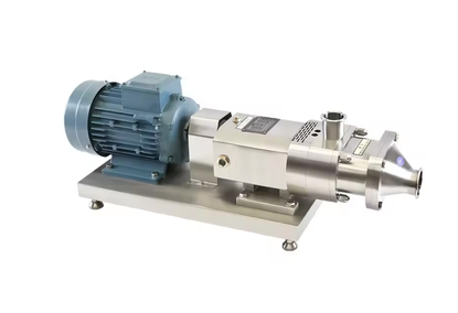 Industrial twin Screw pump for pumping chocolate