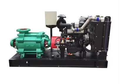 High-performance pump with motor