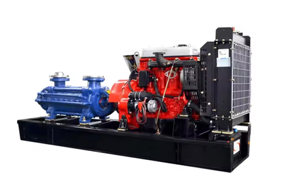 High-performance pump with motor