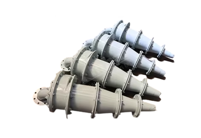 Hydrocyclone for separation of solid and liquid substances
