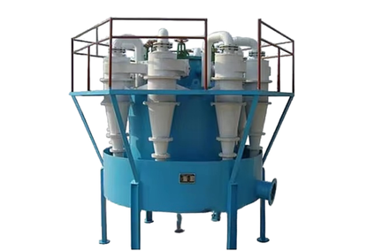 Highly efficient hydrocyclone mineral separator
