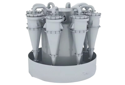 Highly efficient hydrocyclone mineral separator