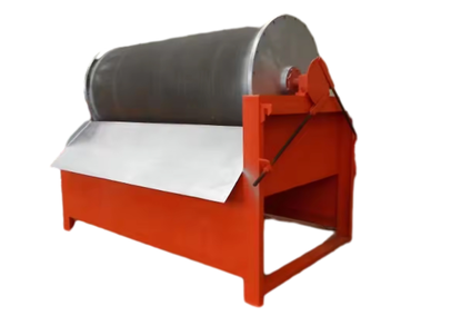 Dry magnetic separator for ore absorption