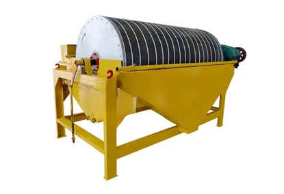 Magnetic separator for iron ore