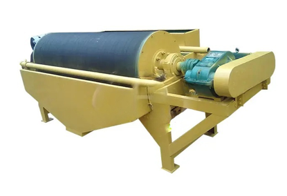 Magnetic separator for iron ore