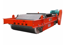 Magnetic separator for conveyor belt