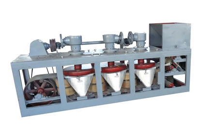 Three-disc magnetic separator Three-disc magnetic separator