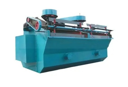 Flotation machine for processing mineral gold
