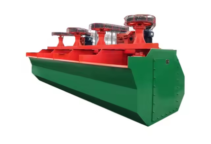 Flotation machine for processing platinum ore