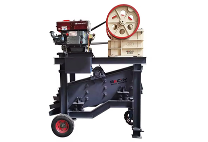 Mini Diesel Jaw Crushing Machine