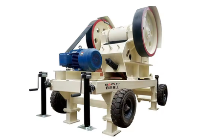 Mini Diesel Jaw Crushing Machine