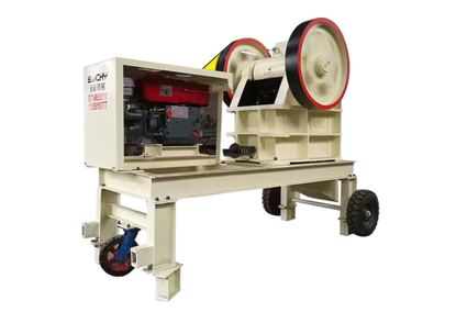 Mini Diesel Jaw Crushing Machine