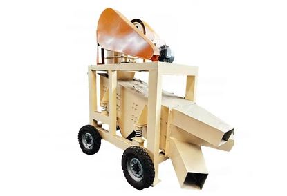 Portable Jaw Crusher with Vibrating Screen