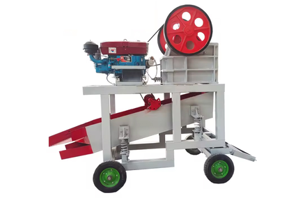 Mobile Jaw Crusher with Screen