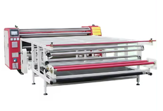 Factory calendering machine