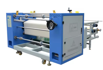 Calendered roller thermal press