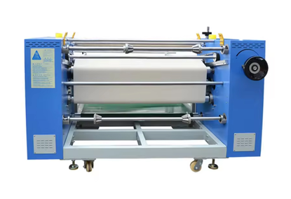 Calendered roller thermal press