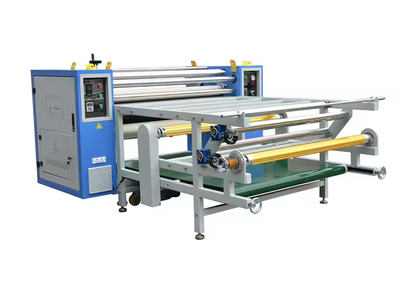 Calendered roller thermal press