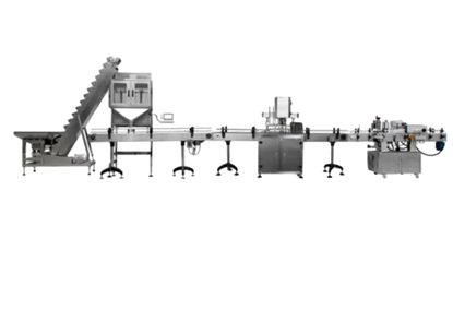 Automatic screw Machine for filling and capping cans